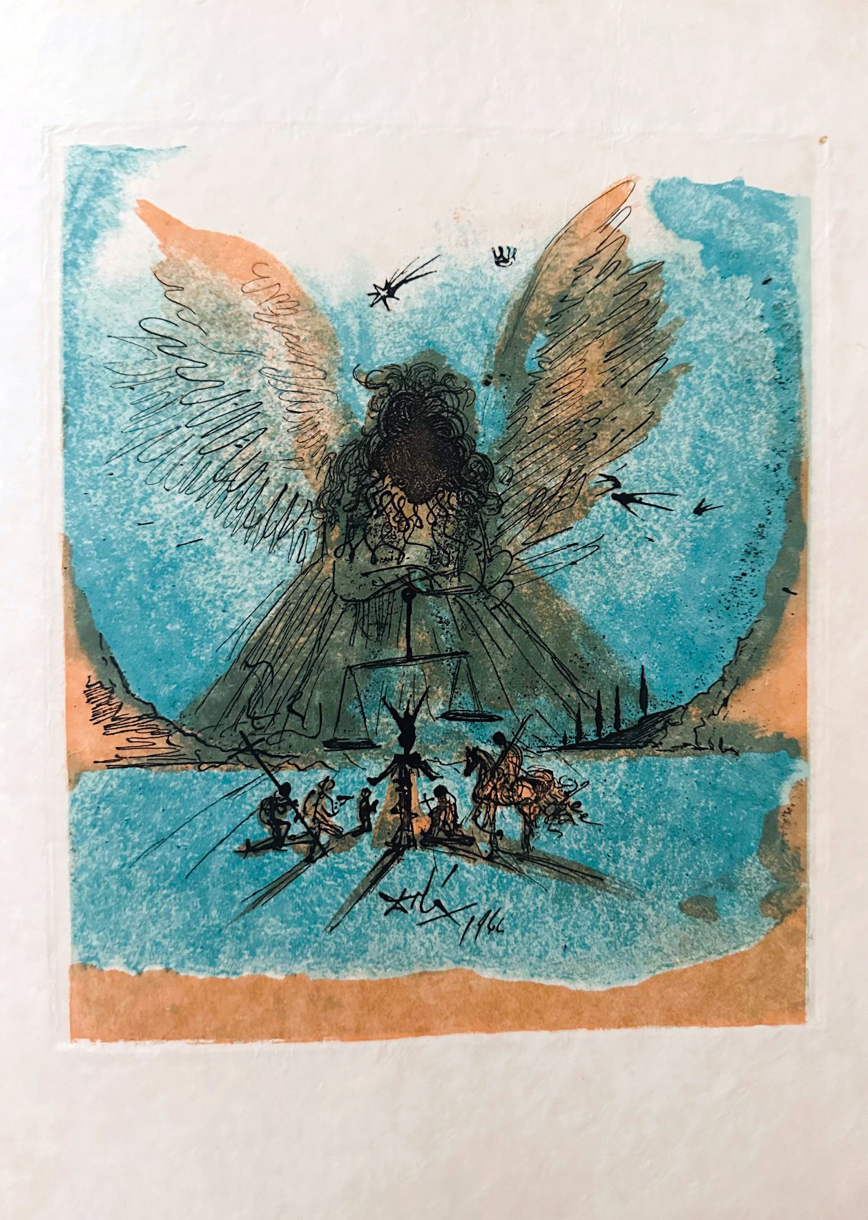Image for La Vida es Suenos DeLuxe copy in Japon Nacre with a suite of 10 etchings in sanguine + a suite of 15 unused etchings La Vida es Suenos DeLuxe copy in Japon Nacre with a suite of 10 etchings in sanguine + a suite of 15 unused etchings